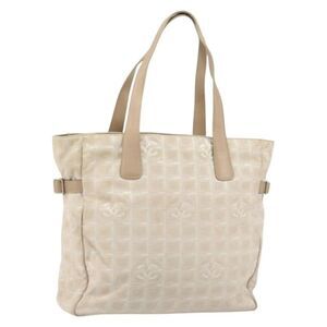 Chanel Travel Line Tote Nylon Pink Nylon Tote Bag Bag